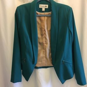 Forever21 Teal Blazer